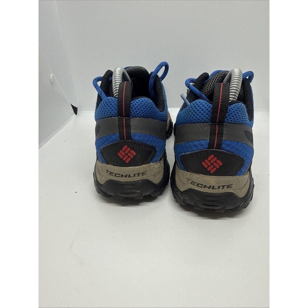 Columbia Men's Hiking Shoe Size 7.5 Omnitech YM5381-487 Blue - Picture 4 of 7